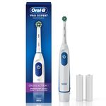 Oral B Pro Expert AA Battery Electric Toothbrush for Adults, 2 Min Timer with Quadpacer, Long Battery Life, IPX7 Water Resistant, 2 Year Warranty by Oral-B, Dentist inspired Round Brush Head