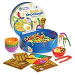 Learning Resources Noodle Knockout! Fine Motor Game,Fine Motor Skills Toys, 67 Pieces, Ages 4+