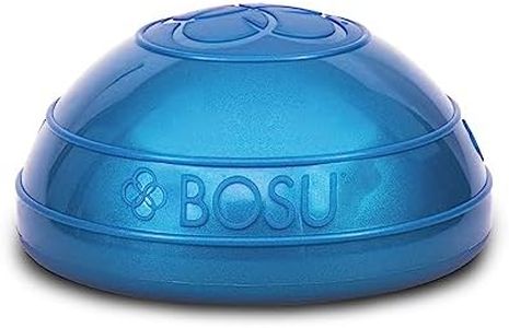 Bosu 6.5-Inch Diameter Unisex Dynamic 2-Sided Home Workout Balance Ball Pods for Strength and Flexibility, Blue (2 Pack)