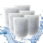 Yoolight 6 Packs Carbon Filter Cartridges for Tetra EasyCrystal Filter Pack C600, Replacement Filter Cartridges for Tetra EasyCrystal