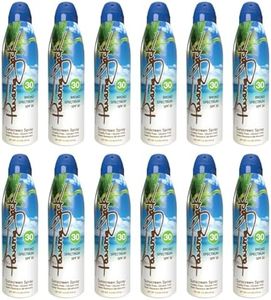 Panama Jack Continuous Spray Sunscreen - SPF 30, Broad Spectrum UVA/UVB Protection, PABA, Paraben, Gluten & Cruelty Free, Water Resistant (80 Minutes), 5.5 OZ (Pack of 12)