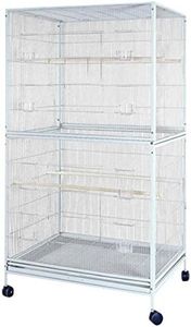 A&E Cage Co 4030FL Platinum Flight Bird Cage, X-Large/40 x 30"