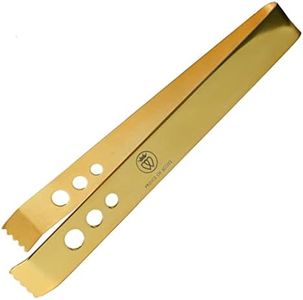 Prince of Scots Professional Series Ice Tongs (Gold Tone)