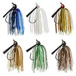 Football Jig for Bass Fishing - 6pc