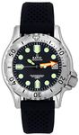 RATIO FreeDiver Professional Dive Watch Sapphire Crystal Automatic Diver Watch 500M Water Resistant Diving Watch for Men (Black)