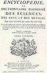 The Title Page Of Denis Diderot's E