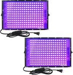 150W LED Black Light, 2-Pack Blackl