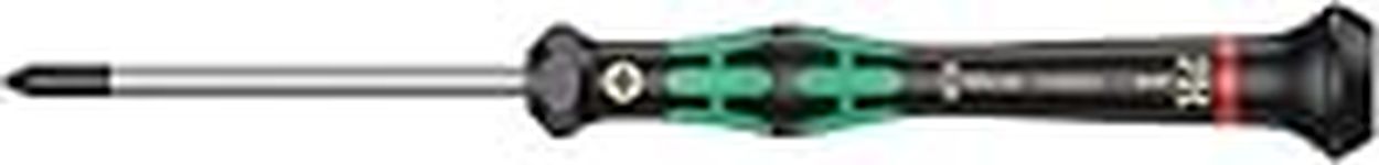 Wera 2050 PH Screwdriver for Phillips Screws for Electronic Applications, PH 1 x 60 mm (Pack of 1)