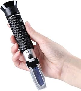 Salinity Refractometer for Seawater Aqaurium Fishkeeping Salinity Tester Meter Dual Scale-Specific Gravity Salinity Hydrometer 0-100PPT & 1.000-1.070