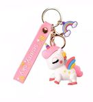 Malkin® Unicorn Keychain | Keychain for Girls | Cute Keychains for Girls | Anime Keychain | Cute Keychains | Key Ring for Girls | Key Ring | Keychains for Girls | Unicorn Keychain for Girls |Rubber