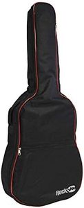 RockJam DGB-02 Padded Acoustic Guitar Bag with Carry Handle and Shoulder Strap, Black