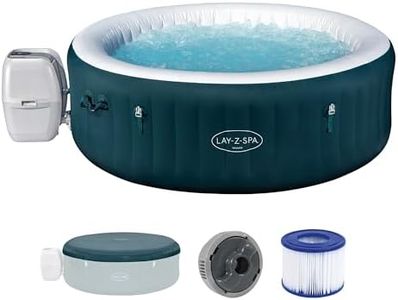 Bestway® Lay-Z-SPA® Energiespar-Whirlpool Miami AirJet™ für 6 Personen Ø 196 x 66 cm, Dunkelgrün