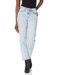 Calvin Klein Womens Mid Rise Boyfriend Denim, Parker, 25