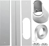 FFXWTSF Portable AC Window Kit, Air Conditioner Window Kit with Coupler Adjustable Window Seal Suitable for 5.9"/15cm Hose…