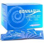 Pack of 150 Sterile Bonnaqua Water Based Lubricant/Lubricating Gel/Jelly 5g Sachets
