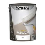 Ronseal BASECOAT PAINT WHITE 5L
