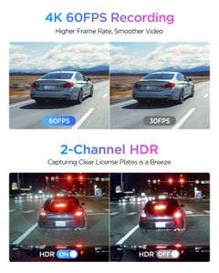 VIOFO 4K Dash Cam Front and Rear – Dual Channel Car Camera