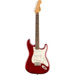 Squier Classic Vibe 60s Stratocaster Electric Guitar, with 2-Year Warranty, Candy Apple Red, Laurel Fingerboard