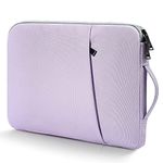 14 Inch Laptop Sleeve Case Water-Resistant Computer Bag for HP Dell ASUS Acer Chromebook 14 / HP Pavilion 14 / Dell Inspiron 14 / IdeaPad 14 / ASUS VivoBook 14 Bag w/Handle -Purple