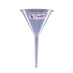 TRUEKIT Made Plastic Funnel Long Stem (100 mm)