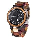 GUANKE Men Wooden Watches Colorful 