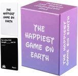 HLKM The Happiest Game On Earth Card Game for Families and Friends, Super Fun Adult Party Games Suitable for House Birthday Parties Pre Drinks Stag and Hen Nights