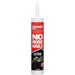 LePage No More Nails All Purpose Construction Adhesive, 266 ml, Cartridge