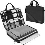 ARVOK 13 13.3 14 Inch Laptop Sleeve Case with Strap, Notebook Computer Case Briefcase Carrying Bag for HP/Dell/Lenovo/Asus/Acer