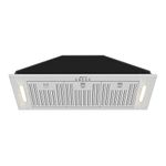 36'' Insert/Built-in Range Hood,Ultra Quiet, Powerful Suction Stainless Steel Ducted Kitchen Vent Hood with LED Lights and Dishwasher Safe Filters, 3-Speeds 600 CFM (Warm White)