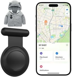 GPS Tracker for Kids (IOS only), Teen, The Hidden Air Tags with pin is,sutable for Children, Elderly, Backpack,Luggage -Time Mini Locator with No Monthly Fee, Works with Apple Find My