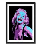 Good Hope - Marilyn Monroe American Actress Singer Model Framed Poster For Room Office Hostel Hotel Restaurant (13 Inch X 10 Inch, Framed) Multicolor