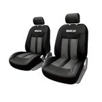 SPARCO SPC1018GR Universal Seat Covers, Grey