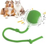 Asslye Interactive Cat Toy,Chewie Viral Rolling Ball,360° Smart Automatic Rolling Pet Ball,Chase Mate Cat Toy,Electric Dog Ball Toy,Smart Cat Toy Ball,Rechargeable Irregular Moving for Cats & Dogs