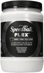 Speedball Flex Screen Printing Fabric Ink Alpine White 32oz, for Home Decor, Bags, T Shirt, Essential for Artists Craft Kit