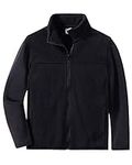 Spring&Gege Youth Solid Full-Zip Po