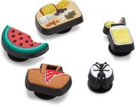 Crocs Plastic Unisex's Cute Picnic Multicolor Shoe Charms-Onesize (10011438)