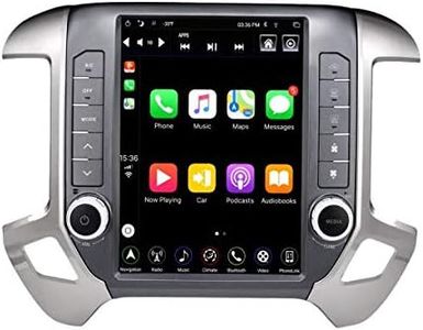 LINKSWELL GEN IV Android Radio Replacement Head Unit Fits for Silverado and Sierra 2014 to 2019 Car Stereo 4GB +64GB Navigation 12.1 Inch Touchscreen with WiFi/BT TS-GMPU12-1RR-4B