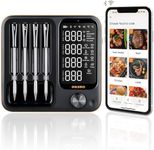 Wireless Meat Thermometer with 4 Pr