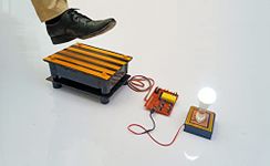 Mechanical Project Kit Box/Generate Electricity By Foot Power/Engineering Project Kit Box/Science Project Kit Box/Electricity Kit/Generate Electricity By Pressure Kit Box