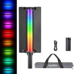 Godox LC500R Mini RGB LED Light Stick (Black, 18") - Portable and Versatile Lighting for Photo & Video Enthusiasts