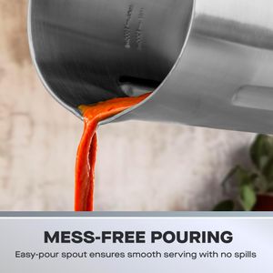 Daewoo 2-in-1 Soup Maker and Blender – Stainless Steel, 1.6L