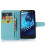 Manyip Motorola MOTO Droid Turbo 2 Case PU Leather Stand Wallet Flip Case Cover for Motorola MOTO Droid Turbo 2,Business Style Phone protection shell,The case with[Cash and Card Slots]