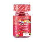 Kids Iron Gummies – Iron Supplement for Kids – Energy & Immune System – Vegan - 1 Month Supply - Kids Vitamins – 30 Chewable Kids Vitamins – Childrens Iron – Kids Iron Gummies by Novomins