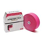 Kinesio Tape, Tex Gold FP, 2" x 34 yds, Red, Bulk Roll