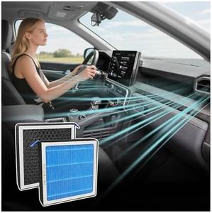 MASHA Cabin Air Filter for Toyota Tacoma (2005-2024) Dodge Dart (2013-2016) Pontiac Vibe (2003-2008),with Activated Carbon Replacement Air Filters