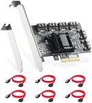 Binardat PCIE to 6 SATA Card