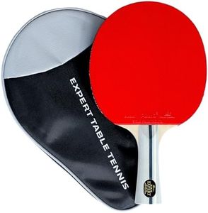 Palio Expert 3.0 Table Tennis Bat & Case - ITTF Approved, Beginner Ping Pong Racket