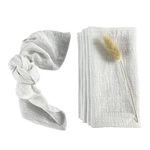 White Linen Napkins Bulk