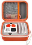 Travel Case Compatible with Yoto Mini – Kids Audio & Music Player, Holder Bag for Children’s Speaker Plays Audiobook Cards - Orange