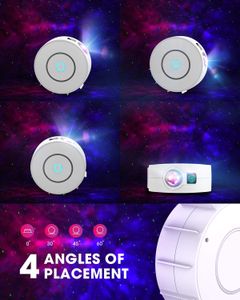 SUPPOU LED WiFi Galaxy Projector – Star Night Light for Home
